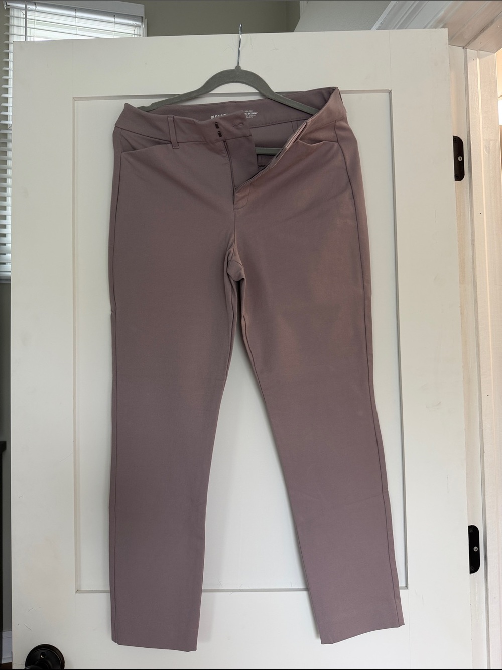 Old Navy Pixie Skinny High-Rise Pants - Size 10 Mauve